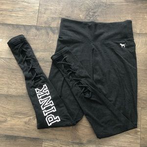 New Victoria’s Secret PINK ankle lace yoga legging